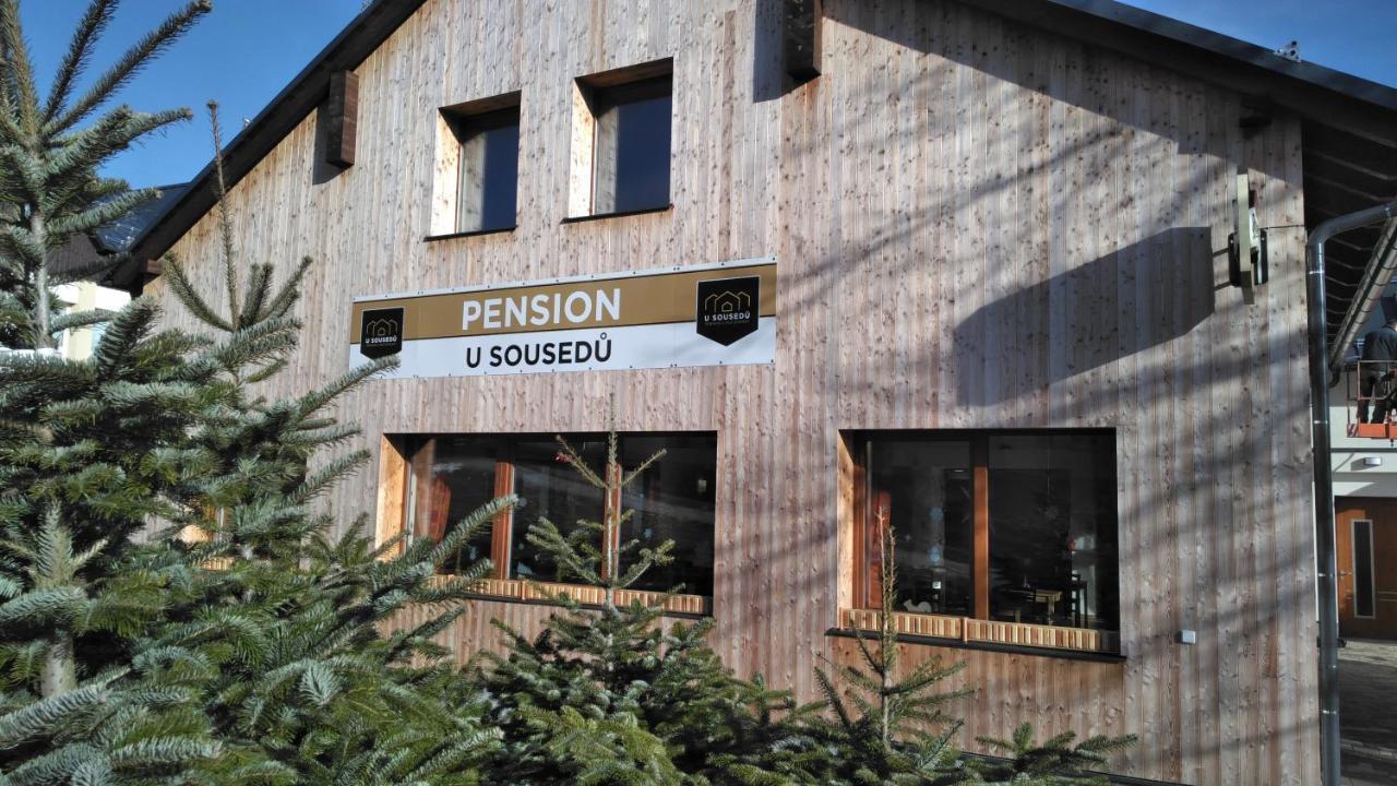 Pension A Restaurace U Sousedu Стражны Экстерьер фото